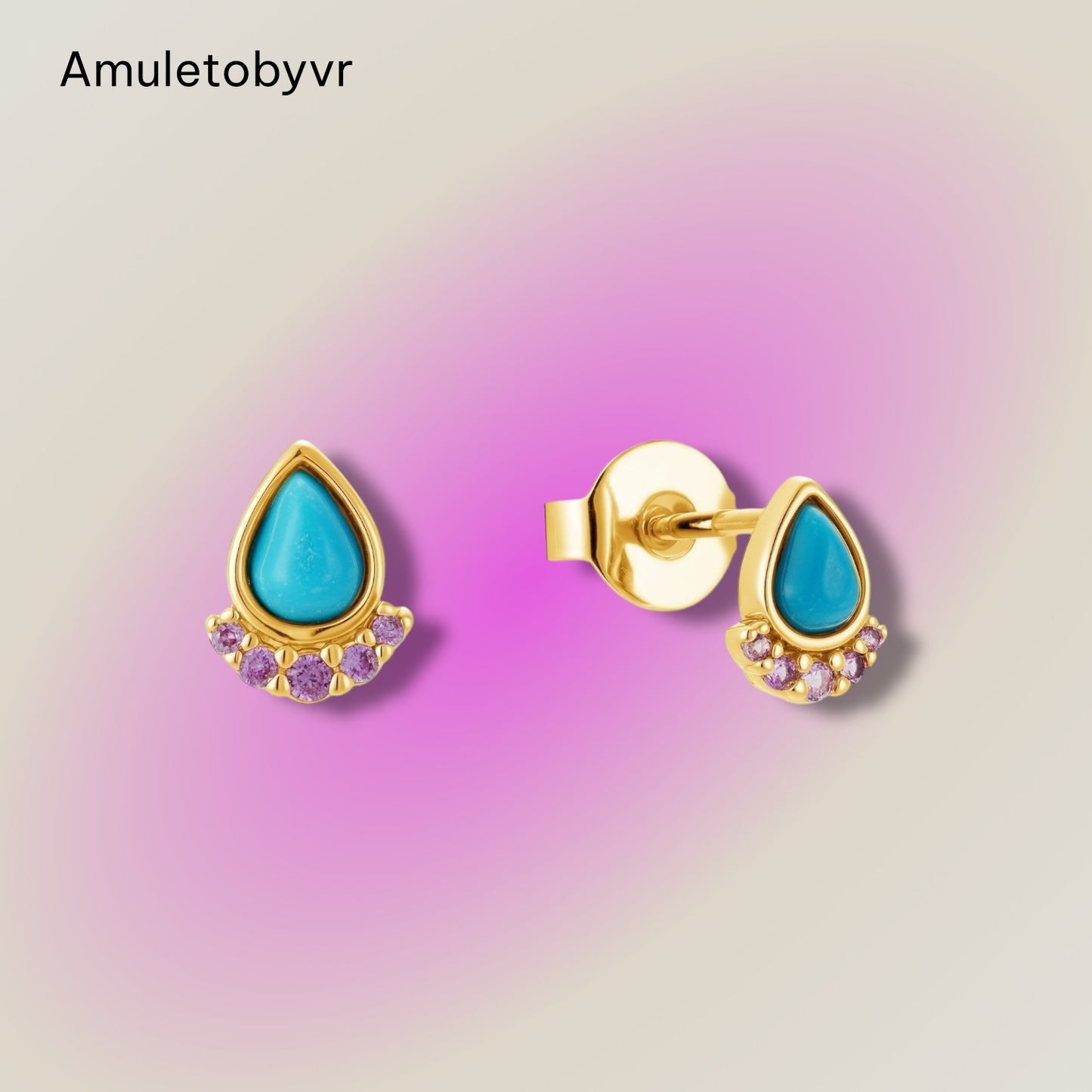 Turquoise Studs
