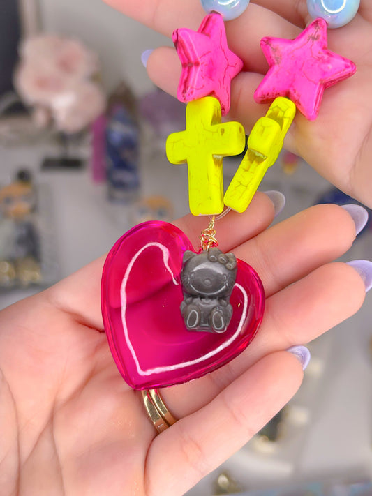 Amuleto Car Charm X La Ciudad Cristal