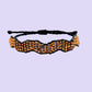 Golden waves bracelet
