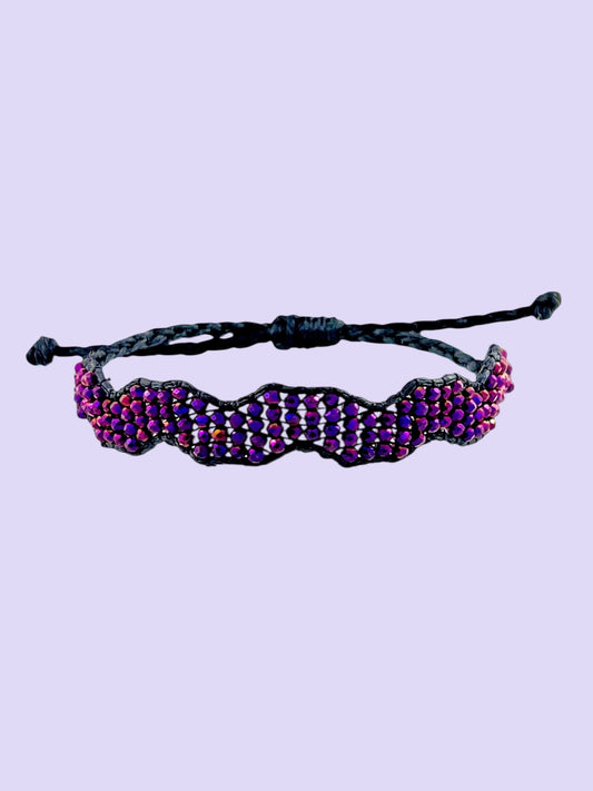 Grape waves bracelet
