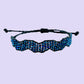 Blue waves bracelet