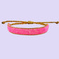 Pink neon bracelet