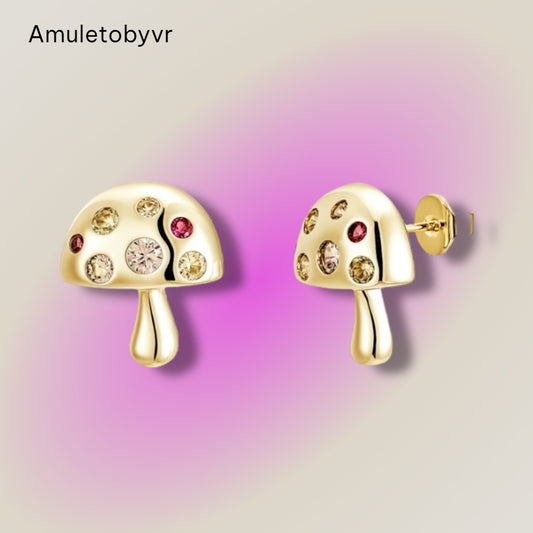 Mushroom 🍄 Earrings