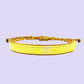 Yellow neon bracelet