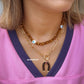 Black Horseshoe Charm