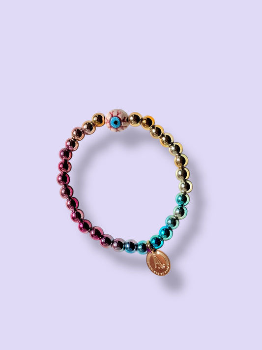 Eye ball bracelet