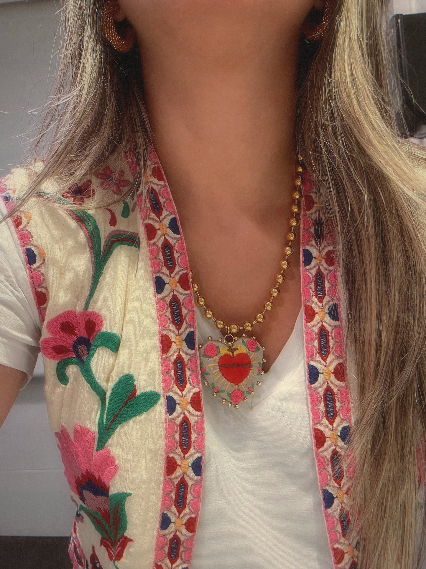 Sagrado Corazon Necklace